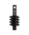18T Underdrive Worm Differential Axle Steel Gear Set For Axial SCX24 AX24 C10 JLU Gladiator Bronco Deadbolt One Twenty Four RC Crawler Upgrade Gear Kit, front view