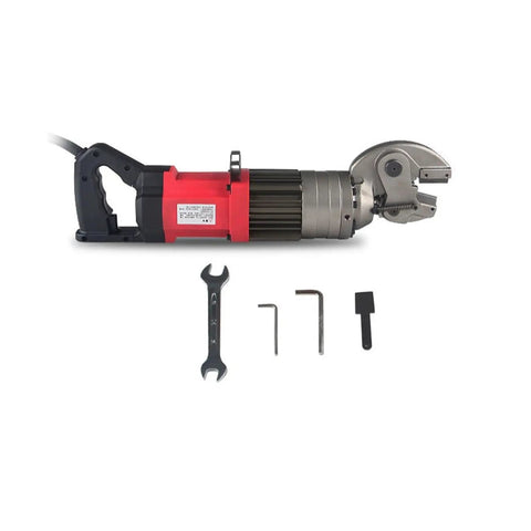 Pro Hydraulic Scissor Crimping Tool SC-16A Electric Steel Bar Cutter with accessories and ergonomic grip for heavy duty use.