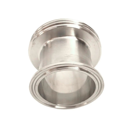 50.5mm Tri Clamp Ferrule Welded Male Connector For DIN11851 Standard With DN40 DN32 DN25 Options In Stainless Steel 304 Heavy Duty Union