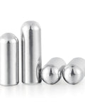Heavy Duty Stainless Steel Round Head Cylindrical Dowel Pins Set, 304 Grade Locating Pins In Metric Sizes From M0.8 To M6 With 8mm Option