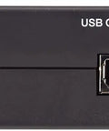 Back panel of TD-07 V-Drum Module Bundle with cable slots and USB computer connection, DC in jack visible.