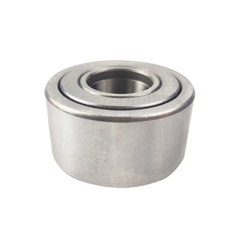High Performance Bolt Type Needle Roller Bearing Pre Lubricated Heavy Duty Support Roller, silver, used in hydraulic systems.