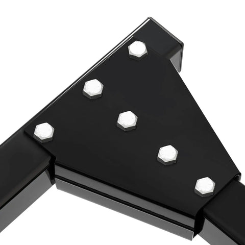 Steel corner bracket of 46 Inch Universal Disc Harrow For CAT 0 Tractors Heavy Duty Steel Construction With Powder Coated Finish 3 Point Hitch