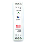 Heavy Duty 12 Volt Din Rail Power Supply 20 Watt Single Output Snap On Mount For Industrial Automation And Control Panels UL Certified, compact design.