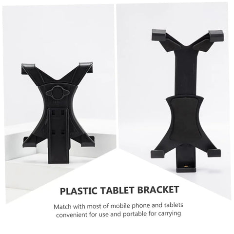 Tablet Screen Fixation Clip Car Phone Holder Quick Install Flat Chuck Mount For Home And Store Use black plastic clip