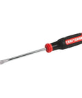 Heavy Duty Slotted Screwdriver With Bi Material Grip And Black Oxide Blade 5 16 By 6 Inch Precision Hand Tool with ergonomic handle.