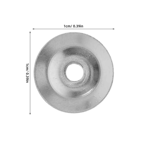 20 Piece Flute Repair Kit Accessories Stainless Steel Screw Gaskets And Sheet Metal Washers For DIY Wind Instrument Repairs Precision Fit For Reliable Screw Assembly And Maintenance. 1cm washer
