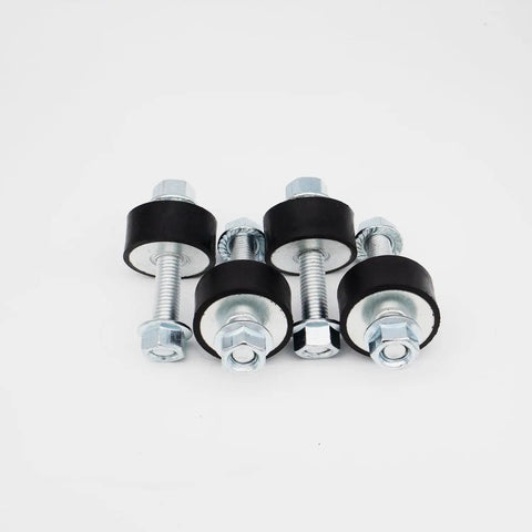 Four Piece Pressure Washer Engine Mounting Hardware Kit Replacement Parts For Bri GGS And Stratton Units Reduces Vibration And Improves Performance