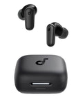 Noise Cancelling Earbuds With 45 Hours Playtime, Strong Bass, IP54 Dust And Water Resistance, Bluetooth 5.4 Wireless Earbuds, black case.
