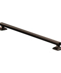 Oil Rubbed Bronze 24 Inch Stainless Steel Bathroom Grab Bar For Safety, Heavy Duty Transitional Style, Supports Up To 500 Lbs When Installed