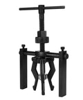 Thinking Process: 3 jaw bearing puller kit, black heat-treated steel, 220 mm length, for flywheel and bearing removal