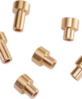 6 Piece Metal Brass Body Lift Spacer Kit For 1/12 MN82 LC79 RC Cars, CNC Precision Machined Upgrade To Fit Larger Wheels And Prevent Tire Rubbing In Turns, brass spacers