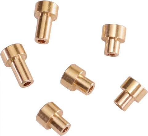 6 Piece Metal Brass Body Lift Spacer Kit For 1/12 MN82 LC79 RC Cars, CNC Precision Machined Upgrade To Fit Larger Wheels And Prevent Tire Rubbing In Turns, brass spacers