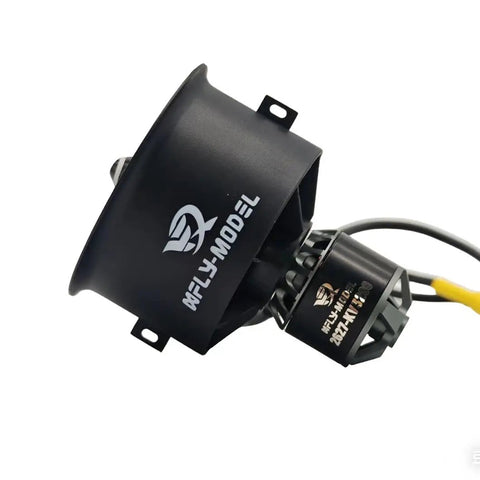 50mm 12 Blade EDF Ducted Fan With 6S 2627 KV3200 Brushless Outrunner Motor For RC Jet Aircraft Upgrade