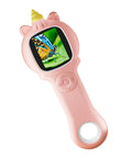 USB Rechargeable Handheld Microscope With 500x Magnification, Portable White Microscope For Ages 6 To 12, unicorn design