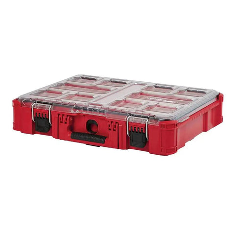 Ten Bin Modular Tool Organizer Case With IP65 Weather Seal And Impact Resistant Construction For Secure Fastener Storage