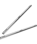 Drawer Slides With Steel Ball Bearings Smooth Glide 2 Pack For Cabinets And Furniture Easy Install Quiet Operation Heavy Duty Rails
