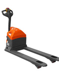 Heavy Duty Tory 3300 Lb Full Electric Pallet Jack With Long Battery Life integral swingarm and textured multifunction handle