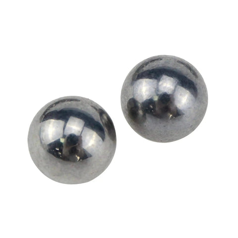 Built Tough With Eighty Pieces Of Rock Solid Carbon Steel Ball Bearings Measuring Exactly Ten Millimeters For Smooth Operation And Zero Drift On Any Heavy Duty Project You Gotta Get Done Right, two 10mm steel ball bearings.