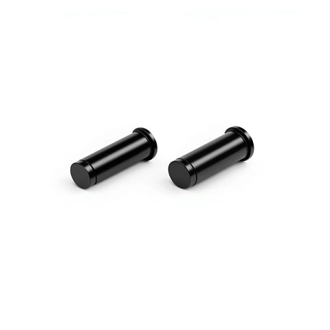 4 Pack Footpeg Mount Pins Kit With Washers And Retaining Clips For Harley Touring Dyna Sportster Softail, side view