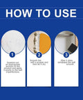 DIY Wall Patch Repair Kit With Scraper White Repair Paste For Cracks Holes Graffiti And Peeling Paint Quick Fix For Interior Walls manual