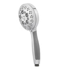 Rio Multi-Function Handheld Shower Head With Hose, Polished Chrome Finish, 5 Spray Settings, Ergonomic Grip