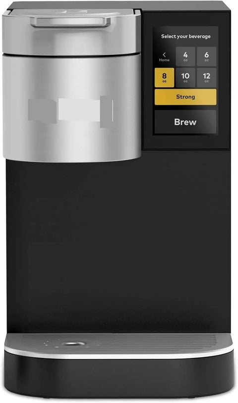 Commercial Espresso Machine With Large Water Reservoir Delivers Freshly Brewed Coffee Tea And Hot Cocoa In About A Minute