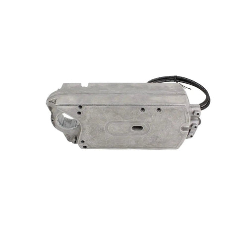 Heavy Duty Air Damper Actuator GIB161.1E For Air Conditioning Plants, silver metal housing, side view, designed for HVAC systems.