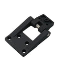 Beefy Black Zinc Alloy Rotating Hinge Distribution Box For Industrial Electrical Cabinets Door Hardware Set Of 2 Durable Easy Install