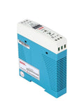 24V 1A DIN Rail AC To DC Power Supply, 24W, Compact 1.5 Inch Module, Universal 85-264VAC And 120-370VDC Input, Side View