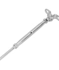 Sick Adjustable Top Rated T316 Stainless Steel Railing Kit 10 Kit Set Handles Weird Angles Keeps Things Rust Free Indoors Or Outdoors With Badass Heavy Duty Hardware For Cable Wire Systems For Your Decks And Stairs, adjustable turnbuckle