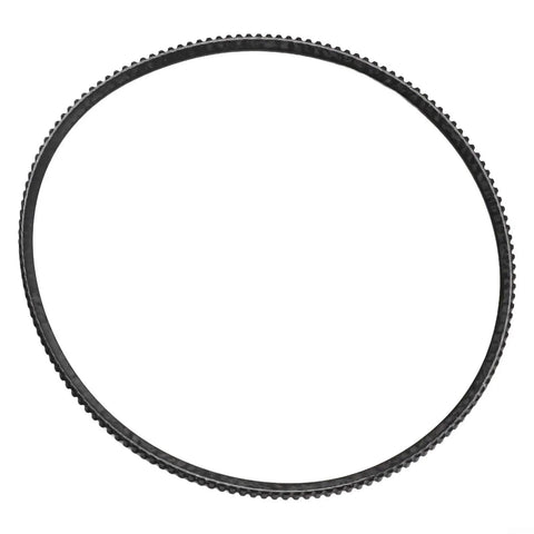 Set Of Two Premium Polyurethane Lathe Belts For Mini Metal Lathes Models 5M375 And 5M387 featuring a durable drive belt with textured surface.