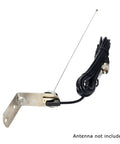 NMO Antenna Mount With 13ft RG58 Cable And L Shape Bracket, Low Profile Mobile Antenna Kit shown with coiled cable and mount