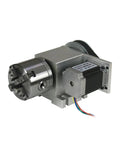 Shop Ready Cnc Rotary Indexing Head Four Axis A Axis Assembly Featuring 65Mm Center Height And 100Mm Four Jaw Chuck, metal construction