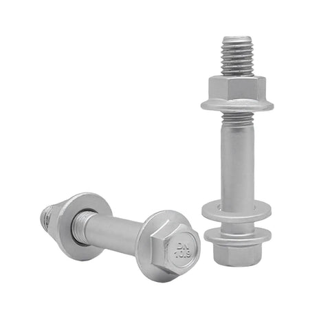 Heavy Duty Shock Mount Bolts Kit M14x1.5 10.9 Grade Alloy Steel Flange Shoulder Bolts And Lock Nuts Pair For Toyota Tacoma Tundra Sequoia Dodge Ram Eliminates Loose Play And Rattle During Shock Absorber Replacement