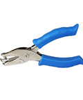 1/4 Inch Single Hole Punch Handheld Paper Punch With Soft Grip Handle, Durable Metal Construction, Easy Grip, Blue