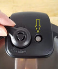 Installation of float valve seal on Instant Pot lid, part of Float Valve Seal Replacement Kit With 6 Gaskets For Instant Pot.