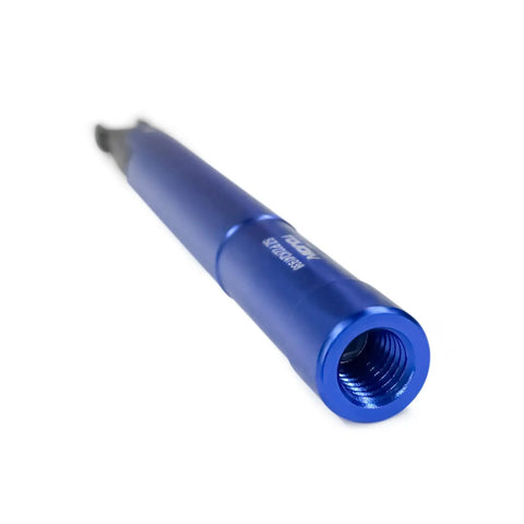 Pro Grade SMA Torque Wrench For RF Connectors 8 In Lbs Torque 0.9 N m 8 mm Opening 5/16 Inch Works With SMA 3.5 mm And 2.92 mm Adapters Portable Spanner For Pros Industry Blue close-up