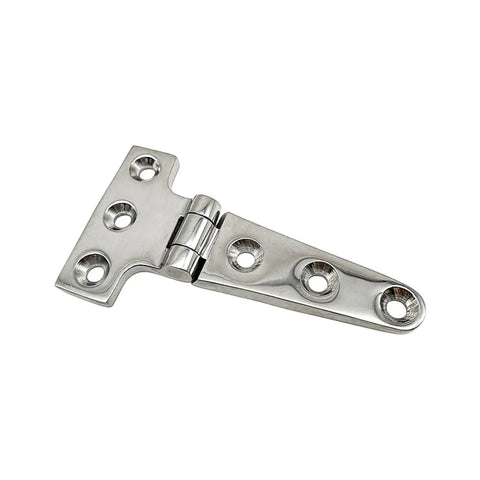 Heavy Duty T Pattern Door Hinge in 316 Stainless Steel Built Tough With Pre Matched Screws for Quick Install High Strength Door Joint