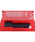 Red StepperOnline Y Series closed-loop stepper driver module with black terminal blocks (front view)