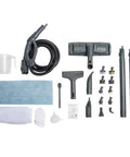 Twenty-four pro tools for Badass Heavy Duty Steam Cleaner With Solid Stainless Boiler And One Gallon Tank For Zero Fuss.