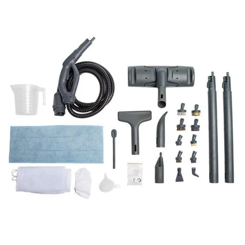 Twenty-four pro tools for Badass Heavy Duty Steam Cleaner With Solid Stainless Boiler And One Gallon Tank For Zero Fuss.