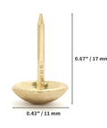 Upgrade Your Furniture Game With These Top Shelf Gold Upholstery Tacks 300 Piece Kit Featuring A Crisp 0.43 Inch Round Head And Easy Install Design
