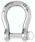 Self-Locking Bow Shackle 12mm Diameter 15 Thirty-Second Inch Heavy-Duty Marine Rigging Hardware For Towing Lifting And Recovery