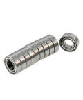 10Pcs Deep Groove Ball Bearings Kit R2 R3 R4 R6 R8 R10 R12 R133 R144 R155 R156 R166 R168 R188 ZZ Shielded For Electric Motors Conveyors And Mechanical Equipment Beef Up Your Machinery High Performance Durable Smooth Operation, steel bearings