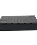 Plug And Play 10400mAh Ups Battery Backup For Routers And Modems features sleek black design with power indicator on top.