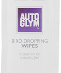 Sachet of Bird Dropping Wipes 10 Pack For Cars Quick, Safe Exterior Clean Up That Softens Droppings Before Wiping One Time Use Sachets