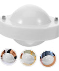 White conductive ball for physics experiments, part of Two Pack Conductive Balls For Physics Experiments And Electricity Magnetism Lessons