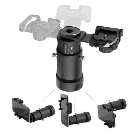 SnapLock Scope Camera Adapter For Smartphone Mount, No-Fuss Quick Lock System, Effortless Precision Shots display with components