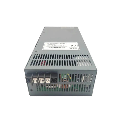 Front view of the Beefy Adjustable Industrial Switching Power Supply 12V 24V 36V 48V And 110V 300V ACDC 1000W 1200W 1500W 2000W